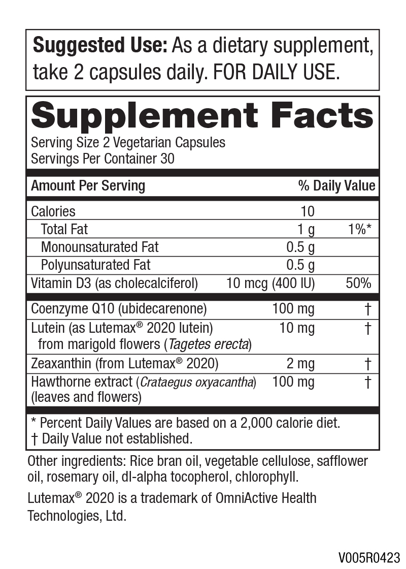 CoQ10 Daily™ with Lutein