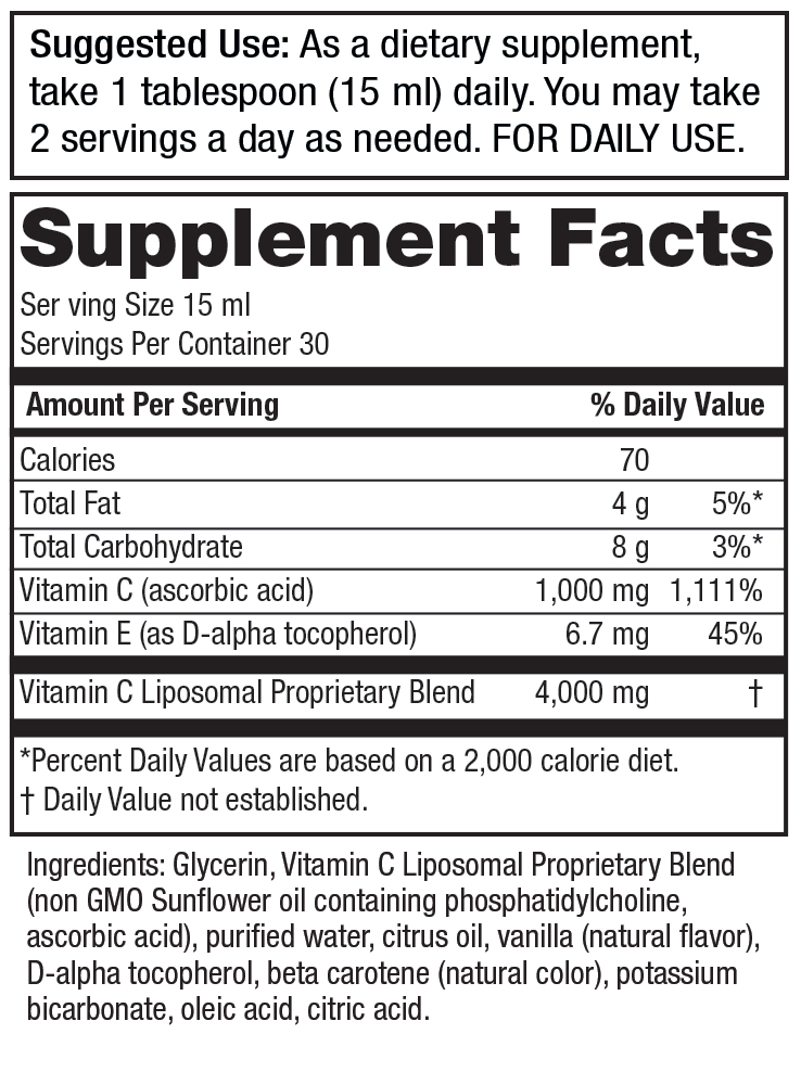 Zorbz™ - Liposomal Vitamin C Formula