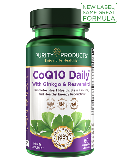 CoQ10 Daily™ Super Boost with Ginkgo & Resveratrol