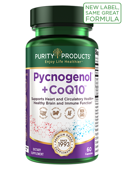 Pycnogenol<sup>®</sup> + CoQ10 Super Formula