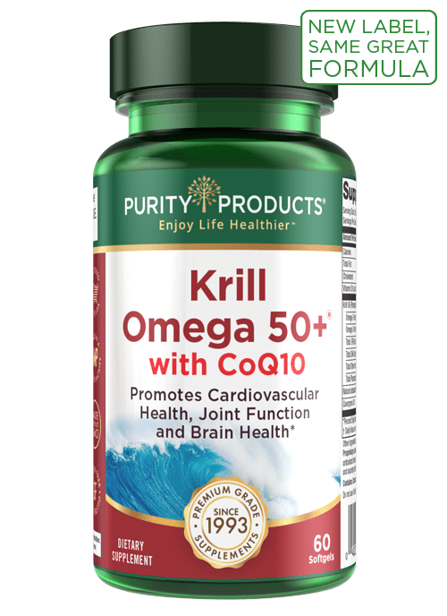 Krill Omega 50+<sup>®</sup> 100 MG Co-Q10 - with PhosphoBoost