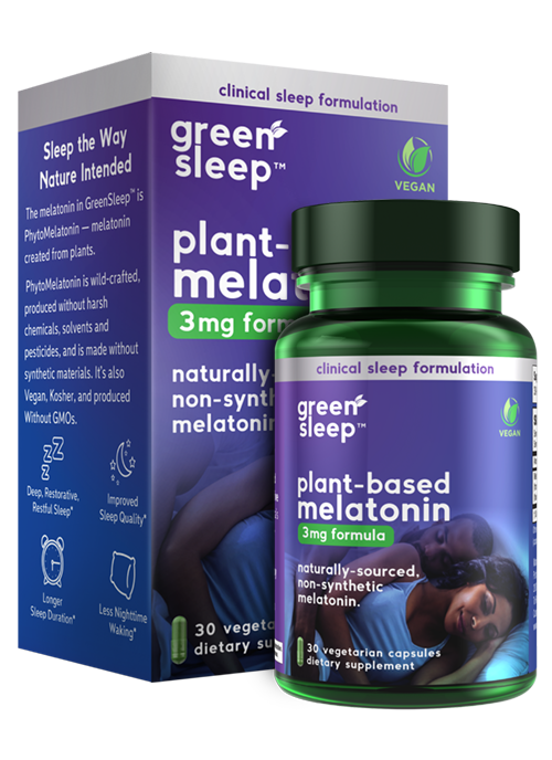 GreenSleep™ - Plant-Based Melatonin - 3mg