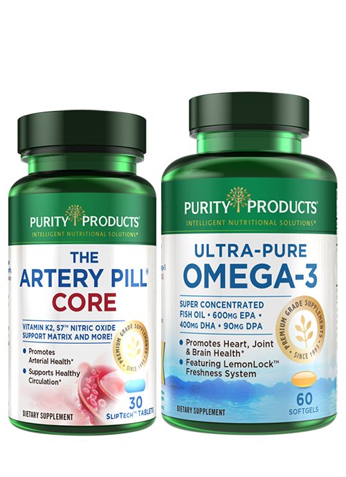ARTERY PILL<sup>®</sup> KIT (Artery Pill Core + Ultra-Pure Omega 60 soft-gels)